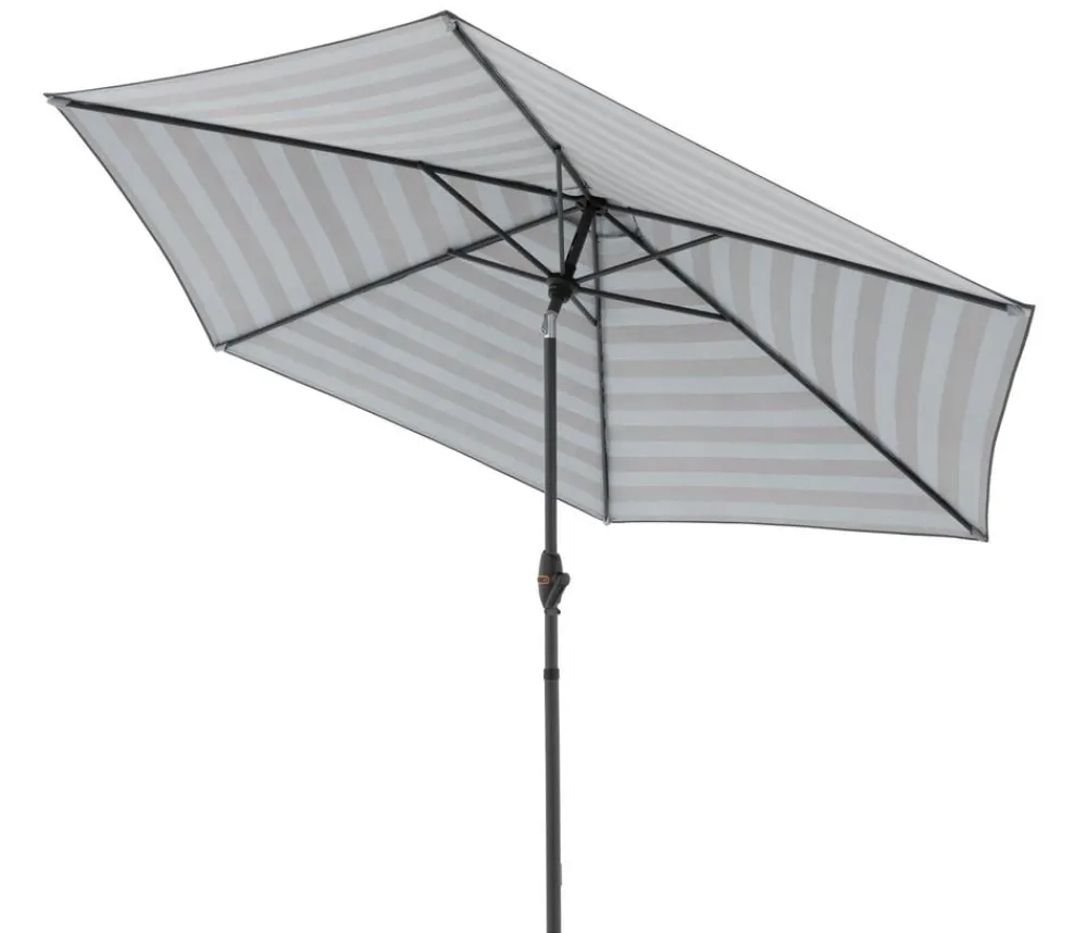 Doppler Sonnenschirm myZone Auto-Tilt, rund, ca. Ø305 cm Anthrazit Clearance