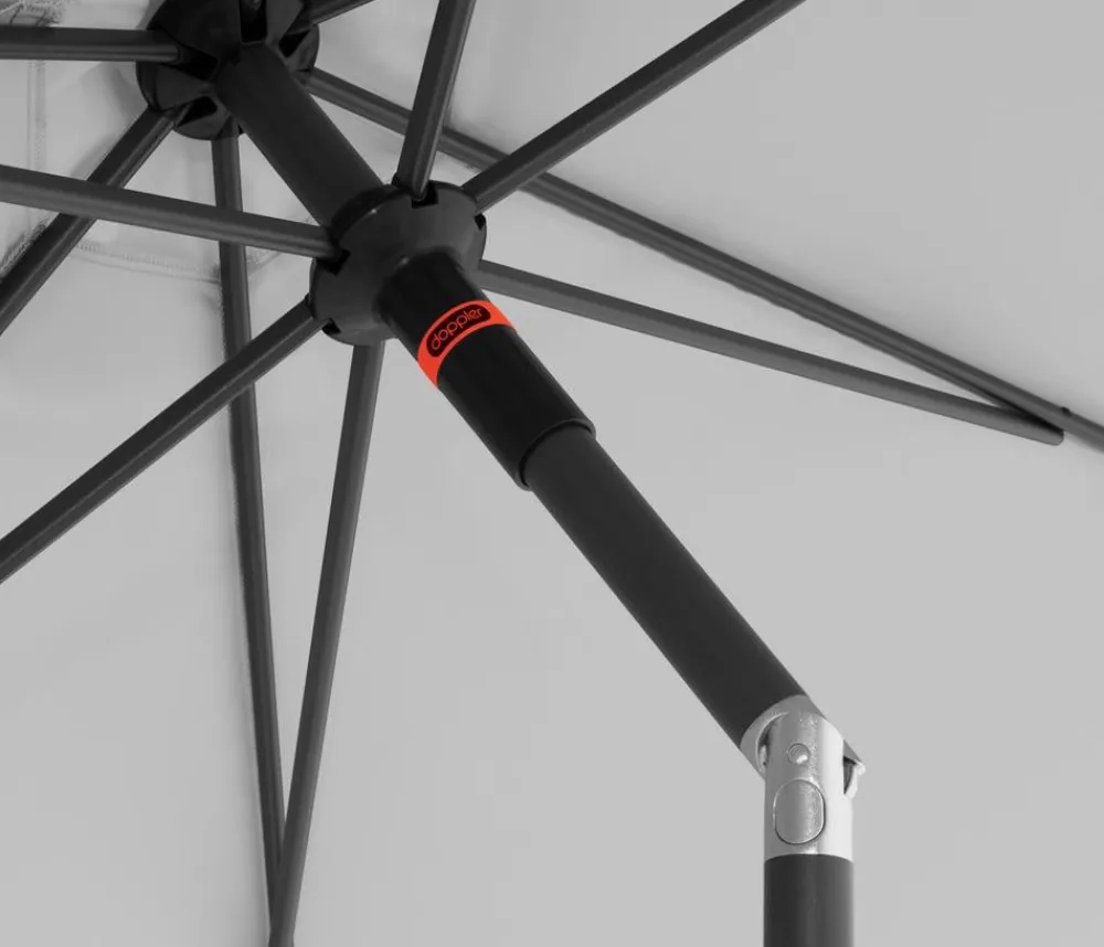 Doppler Sonnenschirm myZone Push Up, rund, ca. Ø300 cm Anthrazit Online
