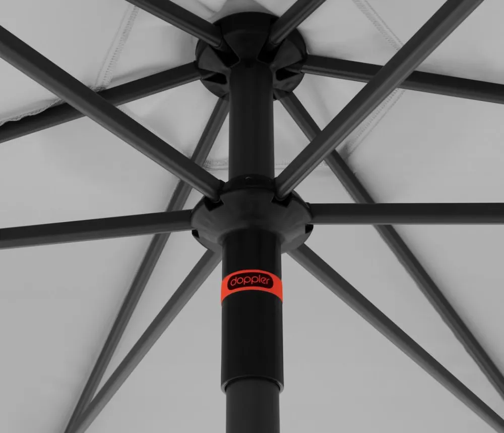 Doppler Sonnenschirm myZone Push Up, rund, ca. Ø300 cm Anthrazit Online