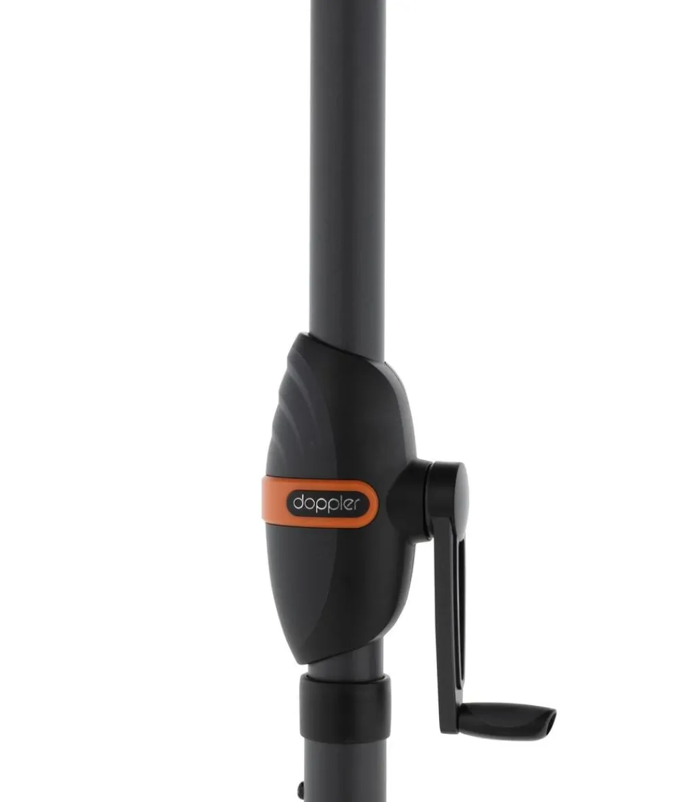 Doppler Sonnenschirme - Sonnenschirm myZone Auto-Tilt, rechteckig, ca. B300/T200 cm Anthrazit