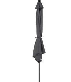 Doppler Sonnenschirme - Sonnenschirm myZone Push Up, rund, ca. Ø300 cm Anthrazit