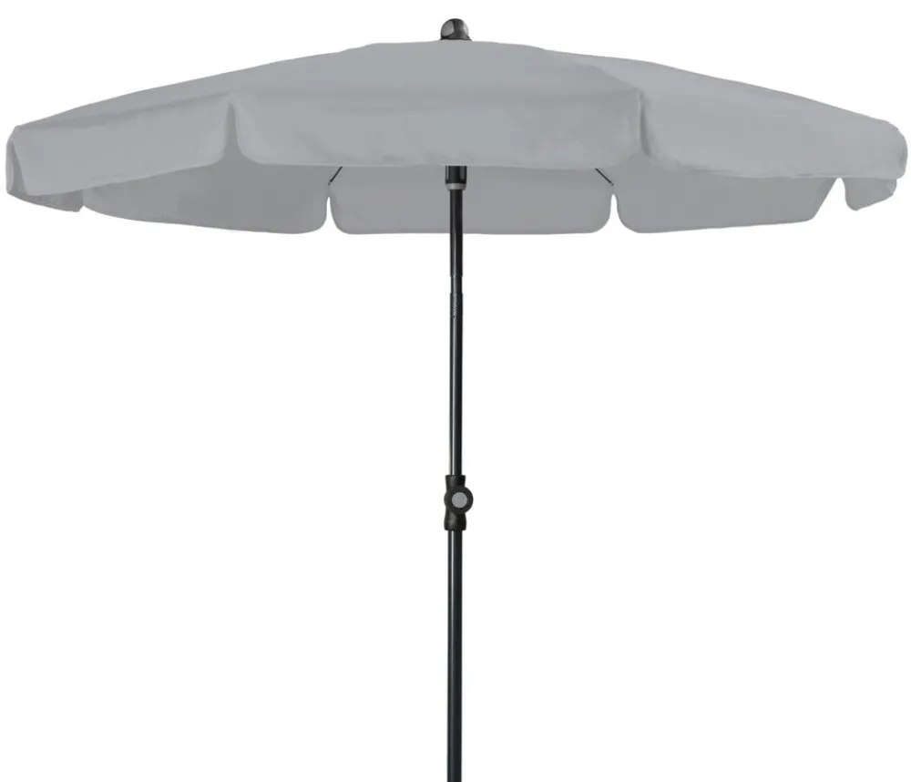 Doppler Sonnenschirm Sun Line Neo, ca. Ø149/H230 cm Hellgrau Outlet