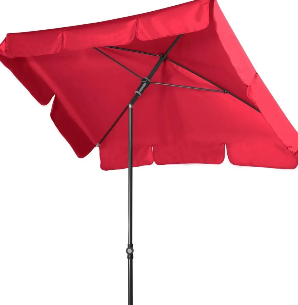 Doppler Sonnenschirm Sunline Neo, rechteckig, ca. B185/T120 cm Rot Outlet