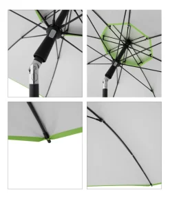 Doppler Sonnenschirme - Sonnenschirm Windprofi Neo, rund, ca. Ø200 cm Grün