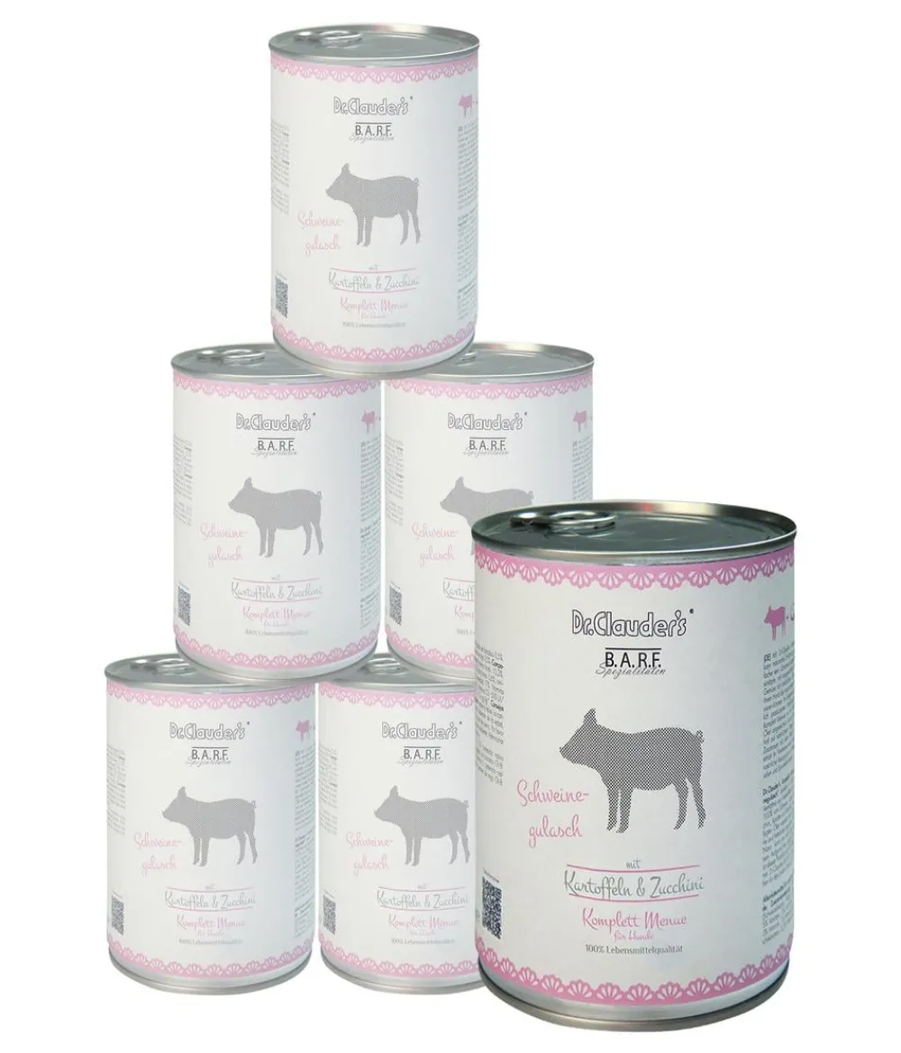 Dr. Clauder's® Nassfutter Hund - Nassfutter für Hunde BARF Komplettmenü
