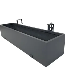 eastwest Pflanzkübel & Blumenkästen|Blumentöpfe & Übertöpfe > Fiberglas-Balkonkasten Linea inkl. Halterung