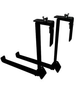 eastwest Fiberglas-Balkonkasten Linea inkl. Halterung Schwarz Best