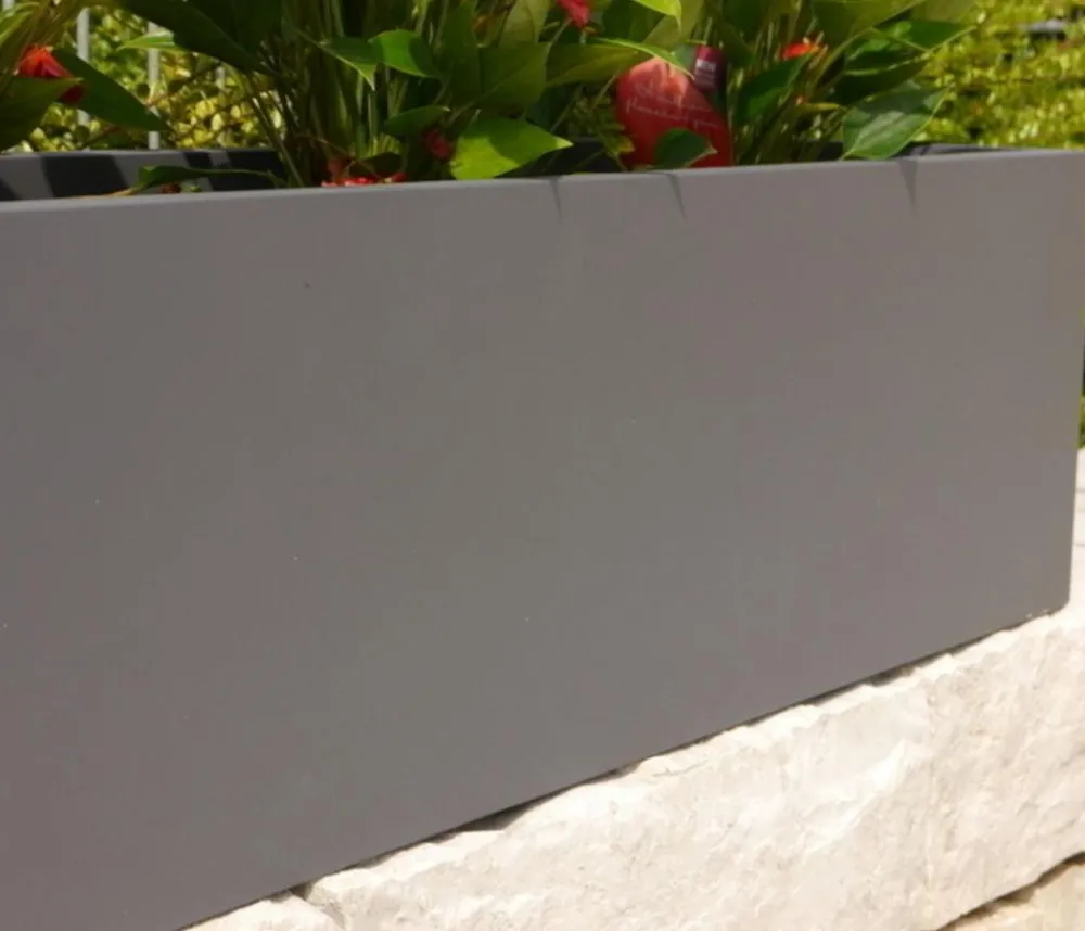 eastwest Pflanzkübel & Blumenkästen|Blumentöpfe & Übertöpfe > Fiberglas-Blumenkasten Supremo, rechteckig
