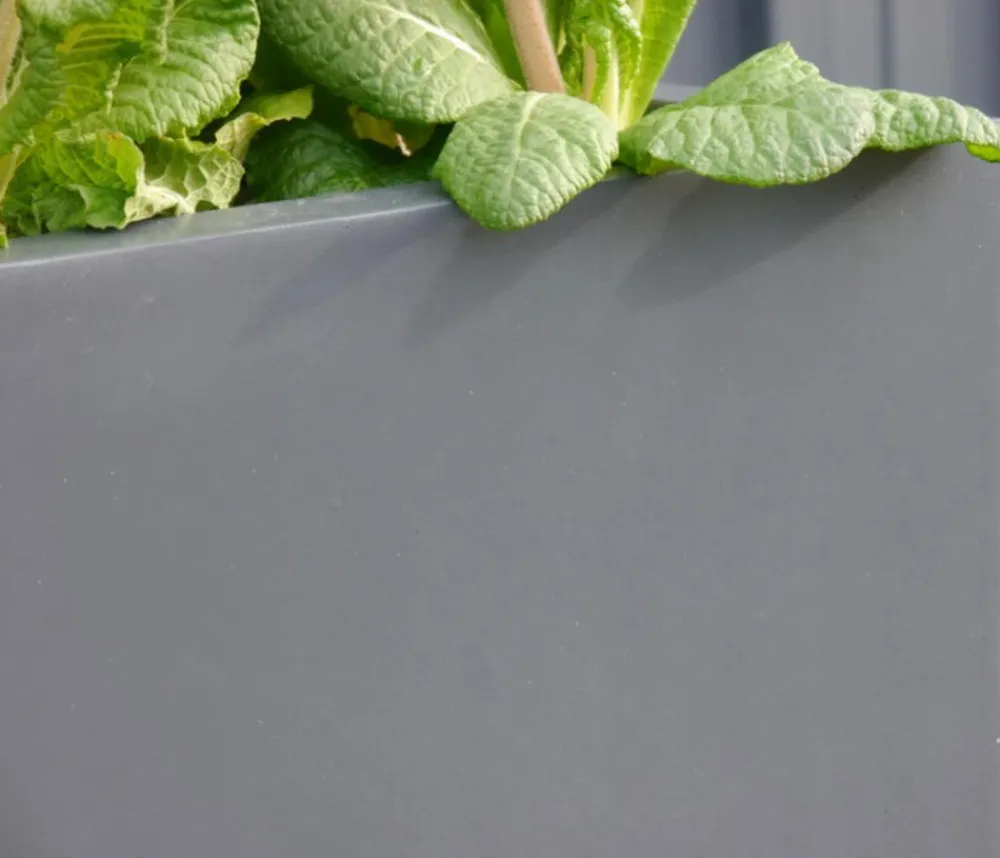 eastwest Pflanzkübel & Blumenkästen|Blumentöpfe & Übertöpfe > Fiberglas-Pflanzkübel, quadratisch