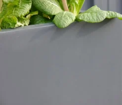 eastwest Fiberglas-Pflanzkübel, quadratisch Anthrazit Outlet