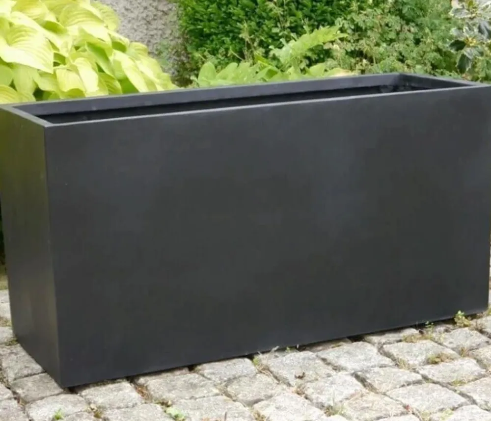 eastwest Pflanzkübel & Blumenkästen|Blumentöpfe & Übertöpfe > Fiberglas-Pflanztrog, rechteckig,