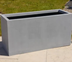 eastwest Pflanzkübel & Blumenkästen|Blumentöpfe & Übertöpfe > Fiberglas-Pflanztrog Supremo, rechteckig