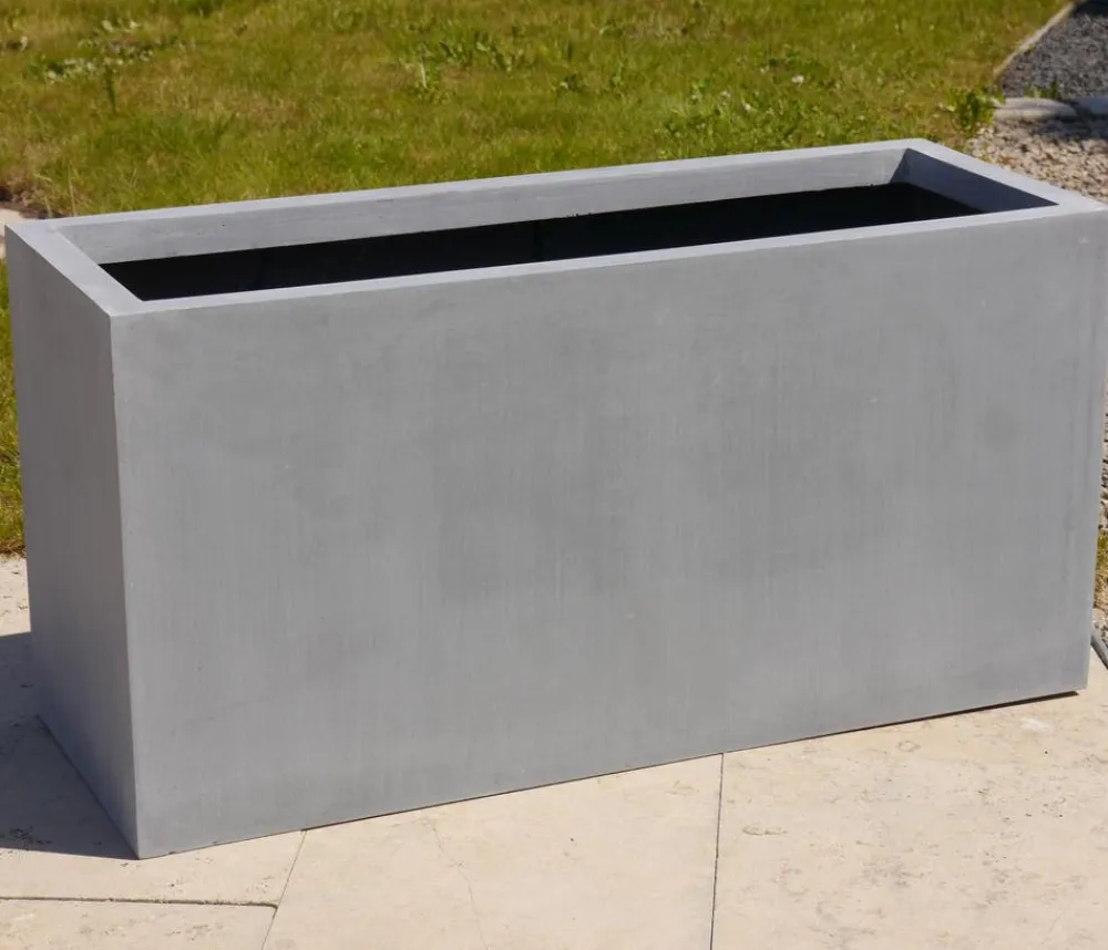 eastwest Pflanzkübel & Blumenkästen|Blumentöpfe & Übertöpfe > Fiberglas-Pflanztrog Supremo, rechteckig