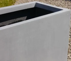 eastwest Pflanzkübel & Blumenkästen|Blumentöpfe & Übertöpfe > Fiberglas-Pflanztrog Supremo, rechteckig