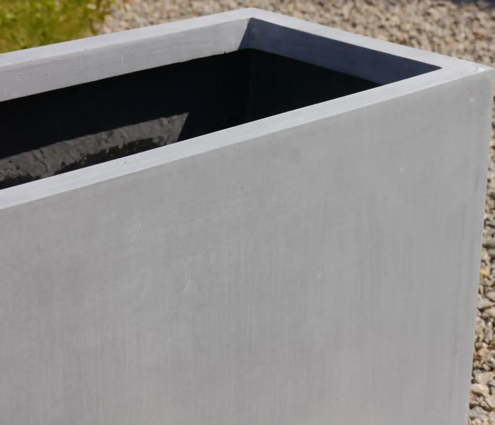 eastwest Pflanzkübel & Blumenkästen|Blumentöpfe & Übertöpfe > Fiberglas-Pflanztrog Supremo, rechteckig