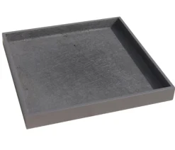 eastwest Fiberglas-Untersetzer Bassin, quadratisch Anthrazit Outlet