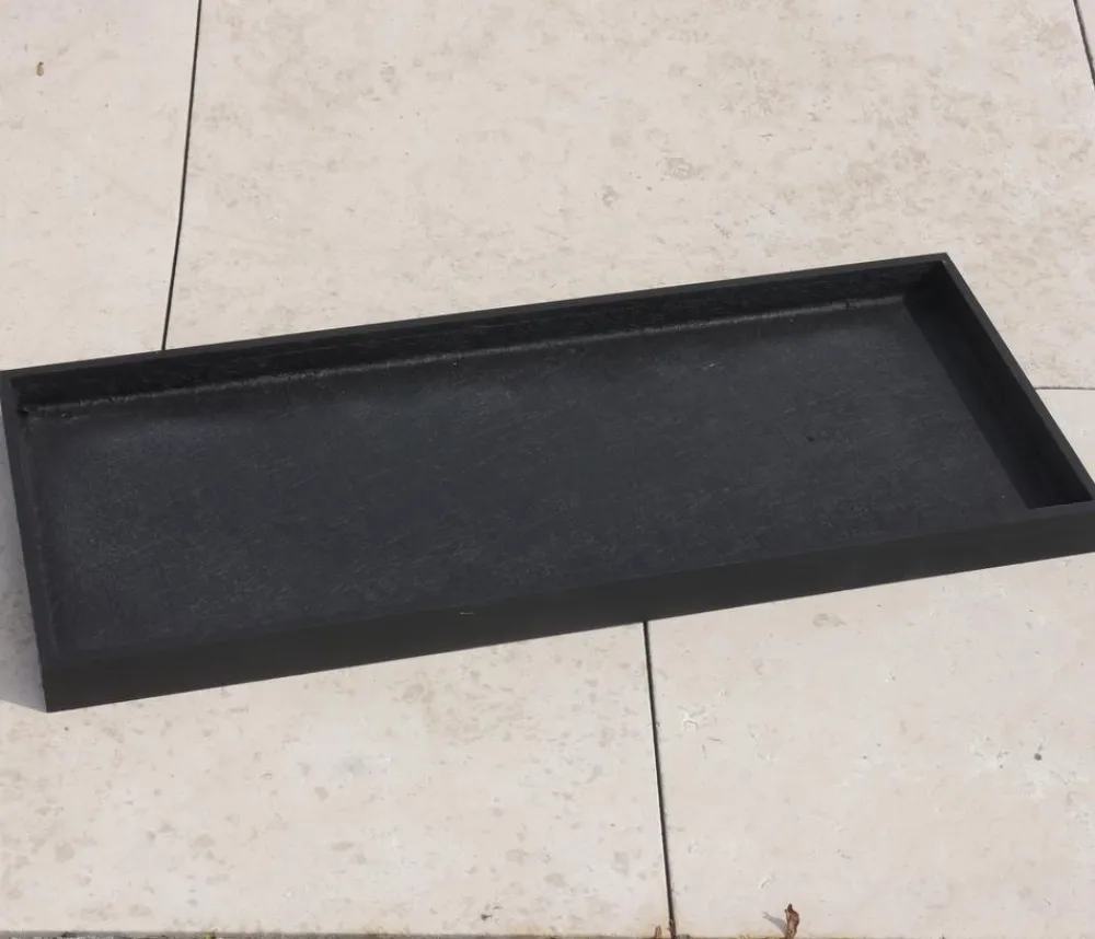 eastwest Blumentopf Untersetzer|Mehr Blumentopfzubehör > Fiberglas-Untersetzer Bassin, rechteckig