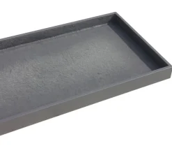 eastwest Fiberglas-Untersetzer Bassin, rechteckig Anthrazit Online