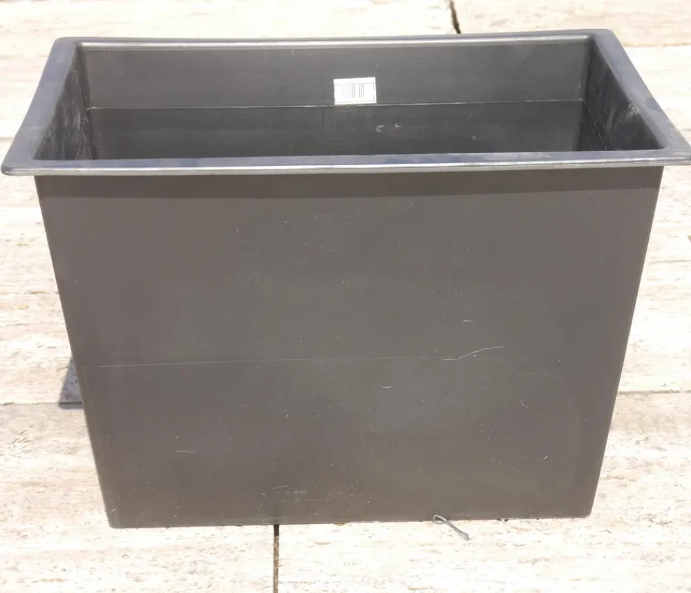 eastwest Mehr Blumentopfzubehör|Blumentöpfe & Übertöpfe > Kunststoff-Pflanzeinsätze für Tröge, rechteckig, , ca. B49/H31/T38 cm, 2er-Set