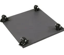 eastwest Rolluntersetzer - Mehrzweck-Rollbrett, Fiberglas, ca. B40/H7/T40 cm Anthrazit