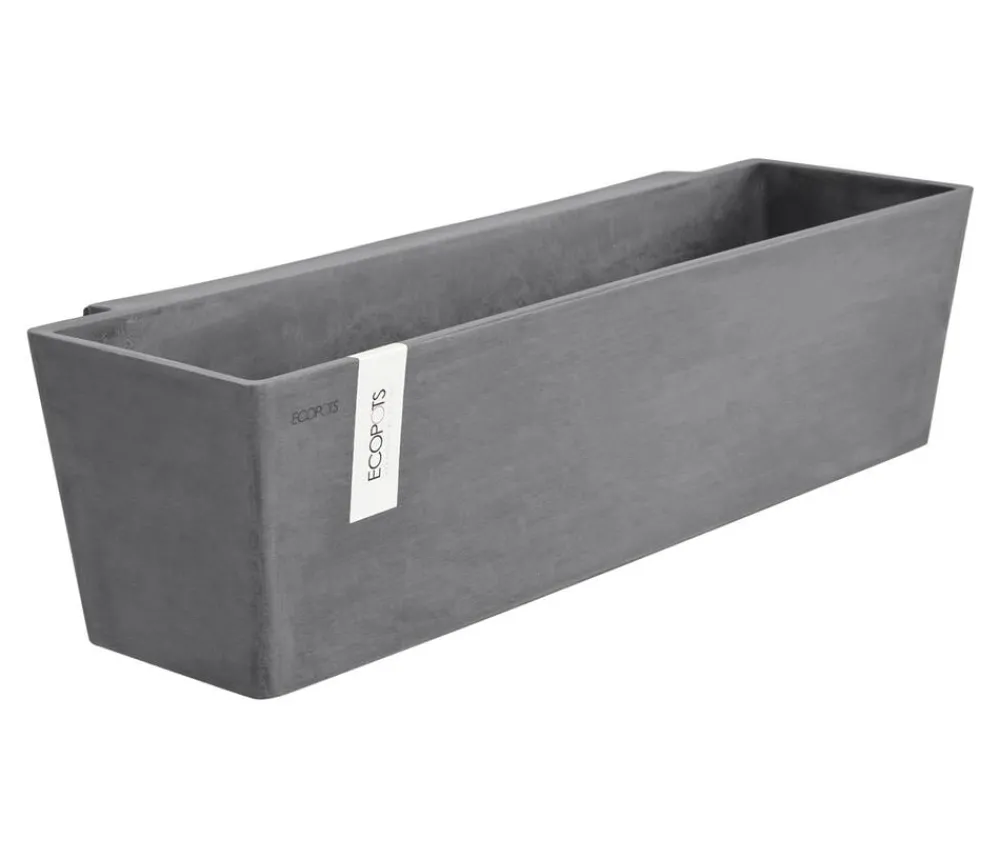 Ecopots Pflanzkübel & Blumenkästen > Kunststoff-Kasten Manhattan Wall mit Wassersystem, rechteckig