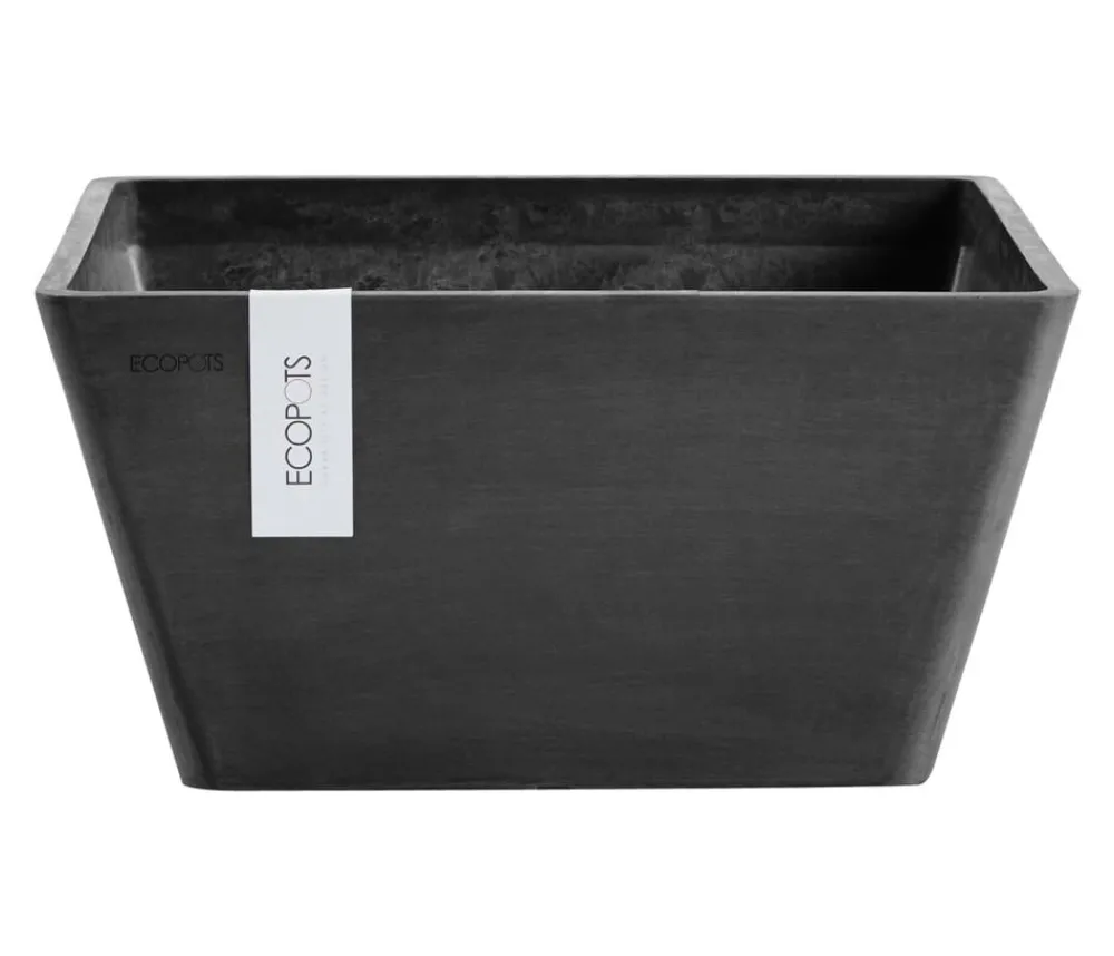 Ecopots Blumentöpfe & Übertöpfe > Kunststoff-Topf Berlin, quadratisch
