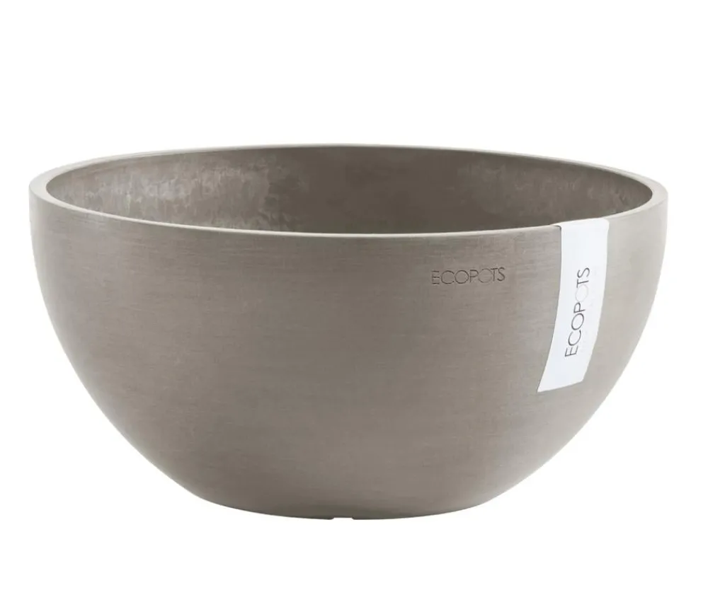 Ecopots Blumenampeln & -Schalen|Blumentöpfe & Übertöpfe > Kunststoff-Topf Brussels, rund