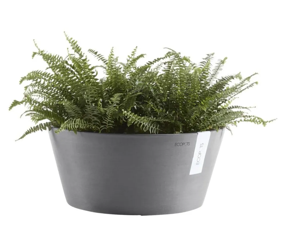 Ecopots Blumentöpfe & Übertöpfe > Kunststoff-Topf Frankfurt, rund