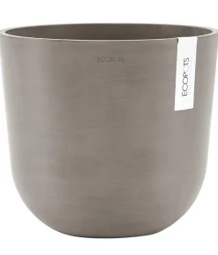 Ecopots Blumentöpfe & Übertöpfe > Kunststoff-Topf Oslo mit Wassersystem, rund