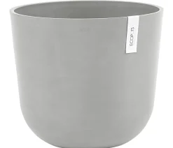 Ecopots Blumentöpfe & Übertöpfe > Kunststoff-Topf Oslo mit Wassersystem, rund