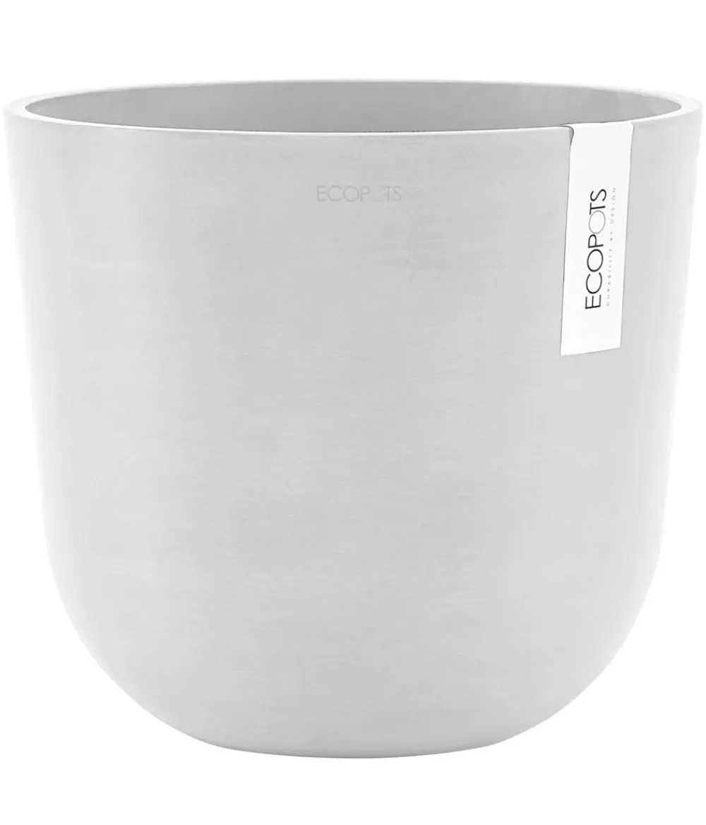 Ecopots Blumentöpfe & Übertöpfe > Kunststoff-Topf Oslo mit Wassersystem, rund