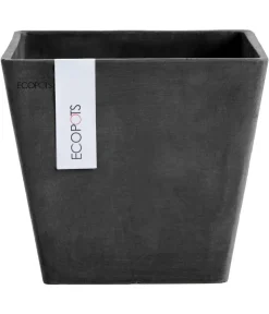 Ecopots Blumentöpfe & Übertöpfe > Kunststoff-Topf Rotterdam, quadratisch