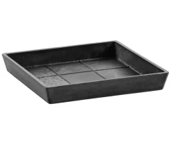 Ecopots Blumentopf Untersetzer > Kunststoff-Untersetzer Rotterdam, quadratisch