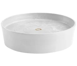 Ecopots Blumentopf Untersetzer > Kunststoff-Untersetzer Amsterdam, rund, mit Rollen
