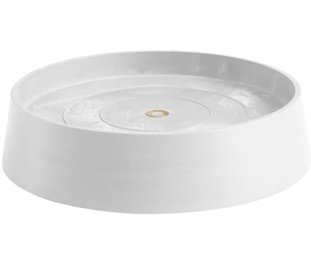 Ecopots Rolluntersetzer|Blumentopf Untersetzer > Kunststoff-Untersetzer Oslo, rund, mit Rollen