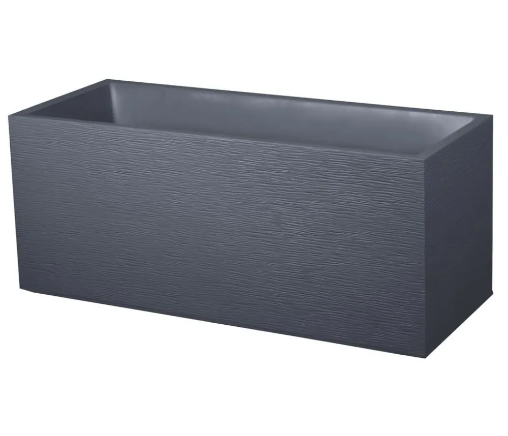 EDA Pflanzkübel & Blumenkästen > Kunststoff-Kasten Graphit, , ca. B99,5/H43,5/T39,5 cm