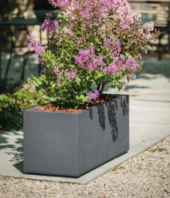 EDA Pflanzkübel & Blumenkästen > Kunststoff-Pflanzkasten Basalt Up, rechteckig,