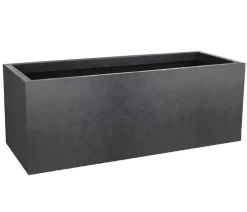 EDA Pflanzkübel & Blumenkästen > Kunststoff-Pflanzkasten Basalt Up, rechteckig,