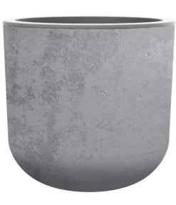 EDA Pflanzkübel & Blumenkästen > Kunststoff-Topf Basalt Up, rund