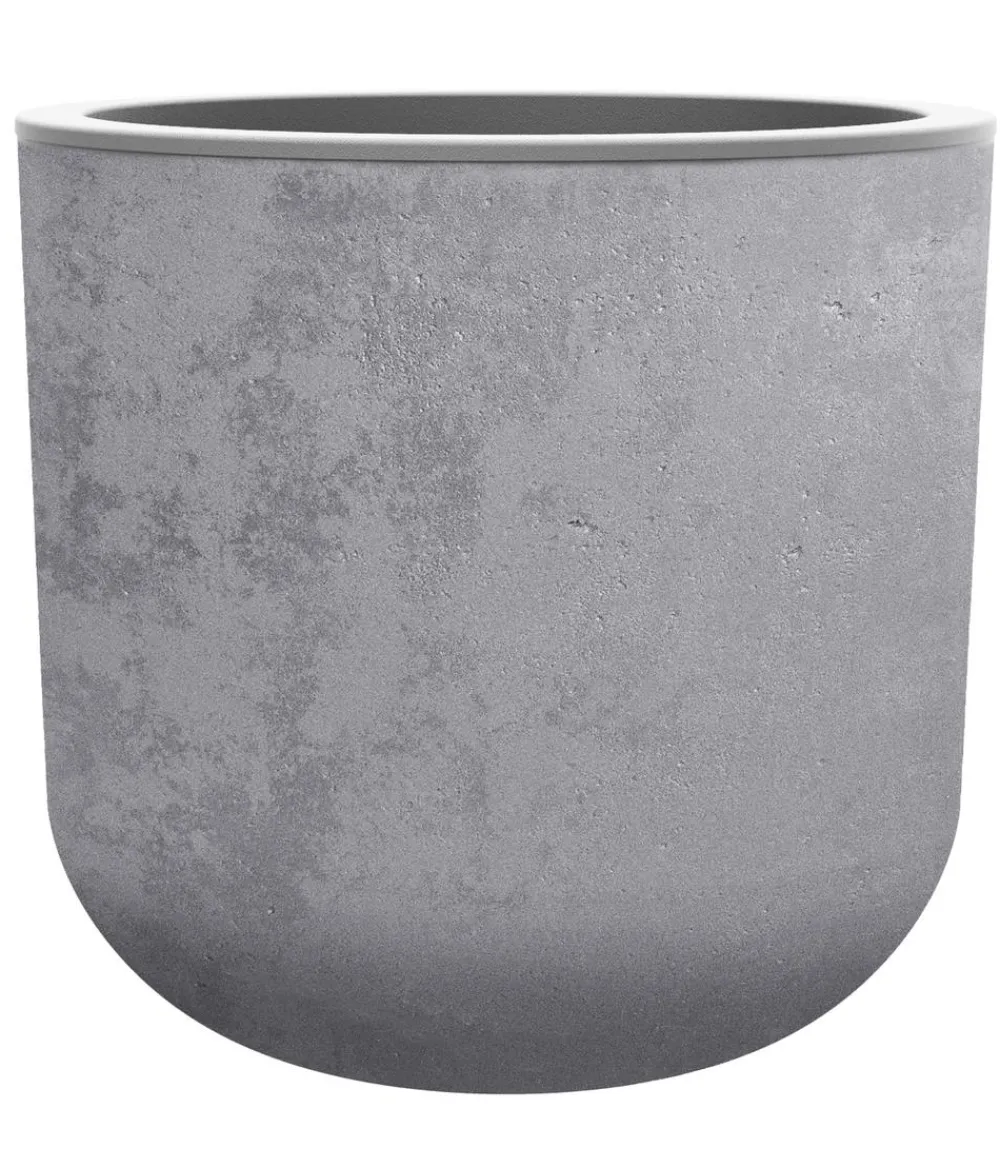 EDA Pflanzkübel & Blumenkästen > Kunststoff-Topf Basalt Up, rund