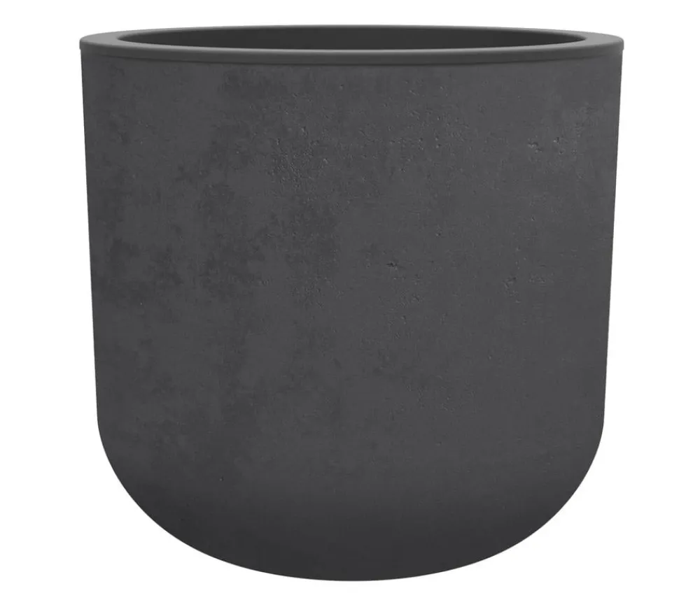 EDA Pflanzkübel & Blumenkästen > Kunststoff-Topf Basalt Up, rund