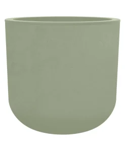 EDA Pflanzkübel & Blumenkästen - Kunststoff-Topf Basalt Up, rund Grün