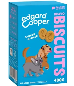 Edgard & Cooper® Hundeleckerlies > Edgard & Cooper Hundesnack Bravo Biscuits Getreidefrei, 400 g