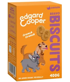 Edgard & Cooper® Hundeleckerlies - Edgard & Cooper Hundesnack Bravo Biscuits, 400 g