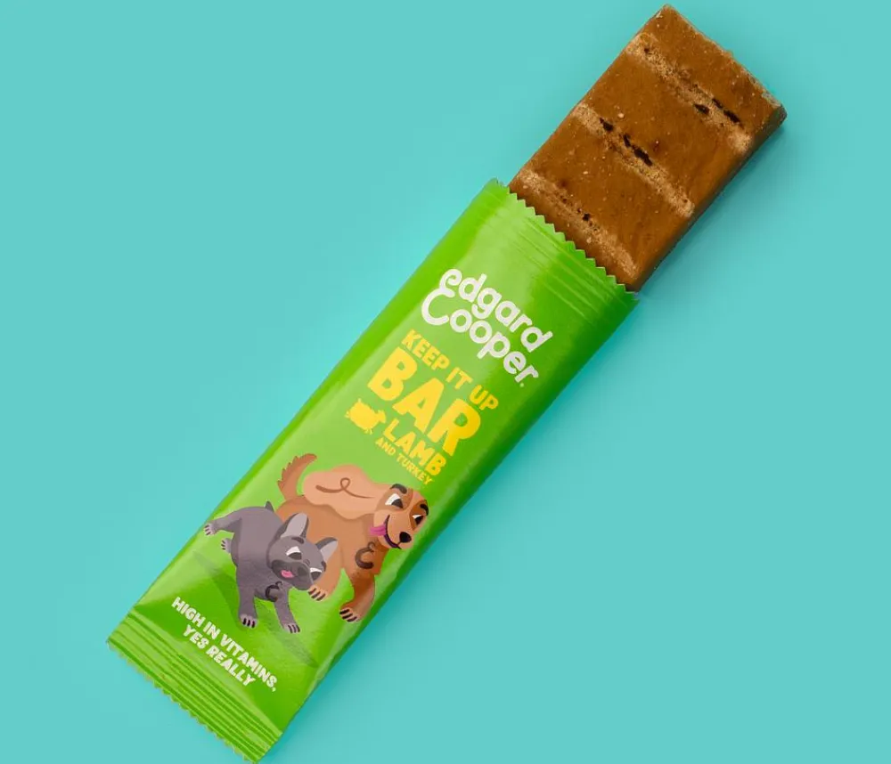 Edgard & Cooper® Edgard & Cooper Hundesnack Keep It Up Bar, Lamm & Truthahn, 24 x 30 g