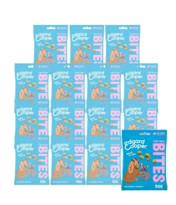 Edgard & Cooper® Hundeleckerlies - Edgard & Cooper Hundesnack Top Dog Bites, Small, Lachs & Huhn, 15 x 50 g