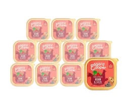 Edgard & Cooper® Nassfutter Hund > Edgard & Cooper Nassfutter für Hunde, Prachtvolles Huhn & Lachs, Senior, 11 x 150 g