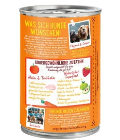 Edgard & Cooper® Nassfutter Hund > Edgard & Cooper Nassfutter für Hunde, Saftiges Huhn & Truthahn Adult, 6 x 400 g