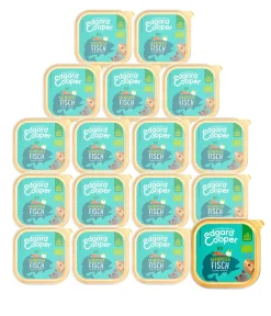 Edgard & Cooper® Nassfutter Hund > Edgard & Cooper Nassfutter für Hunde, Grandioser Fisch Adult, Bio, 17 x 100 g
