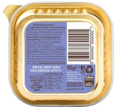 Edgard & Cooper® Edgard & Cooper Nassfutter für Hunde, Herrliches Rind & Ente Adult, 11 x 150 g Online
